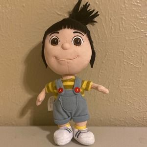 Despicable Me Minion Mayhem Universal Studios Plush Figure Agnes 7”